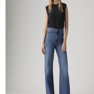 Levi's Ribcage Wide Leg Jean